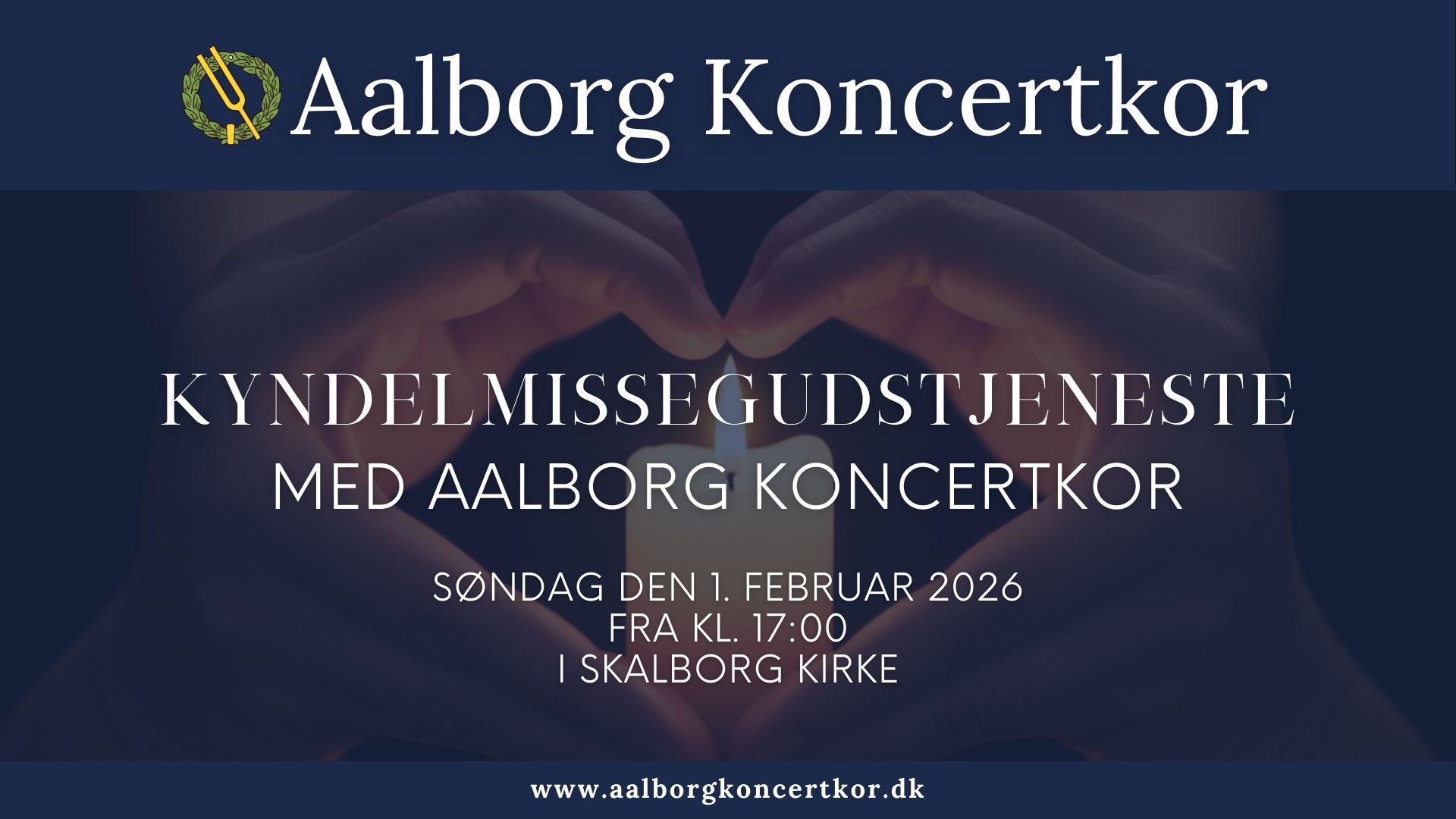 Kyndelmissegudstjeneste med Aalborg Koncertkor